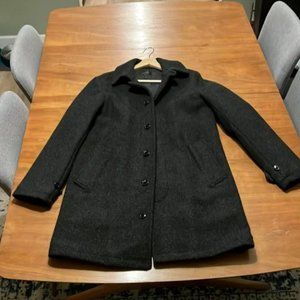 J. Crew Wool University Jacket / Coat - Charcoal Gray